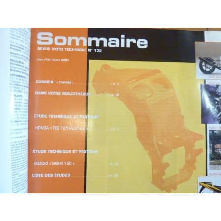 NX125 GSXR750R Revue Technique moto Honda Suzuki