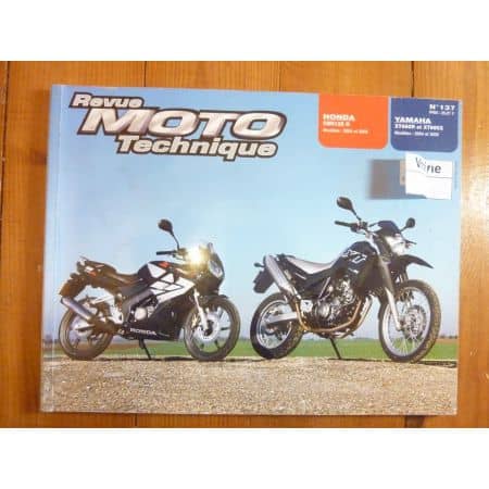 CBR125R XT660 Revue Technique moto Honda Yamaha