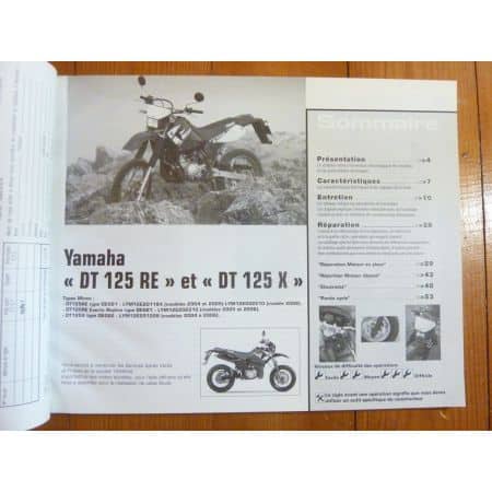 DT125 TWIN Revue Technique moto Triumph Yamaha