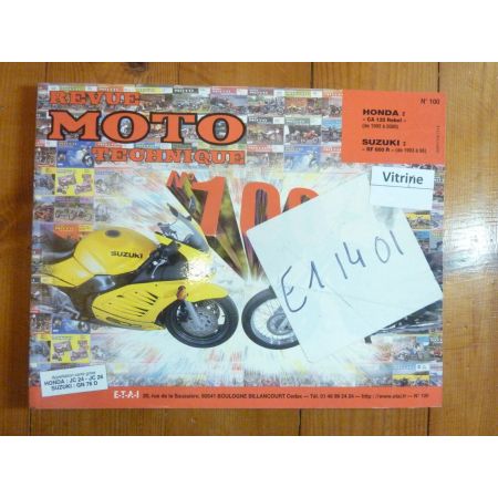 Rebel RF600R Revue Technique moto Honda Suzuki