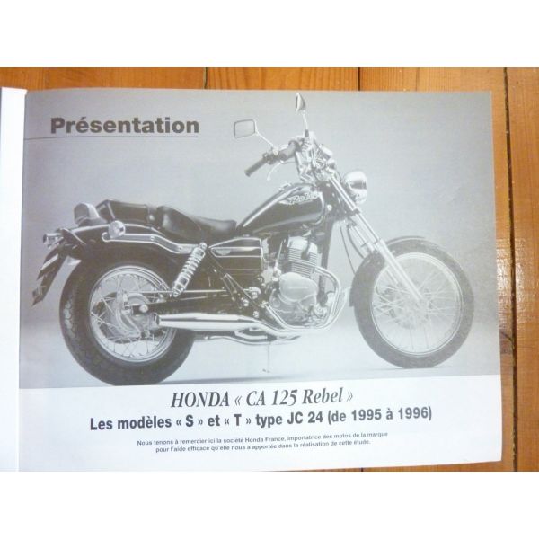 rta revues technique moto HONDA CA