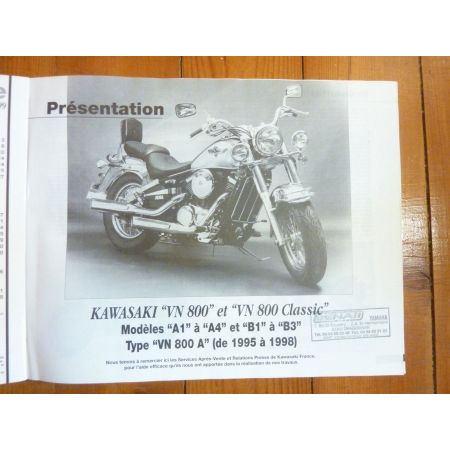 DragStar VN800 Revue Technique moto Kawasaki Yamaha