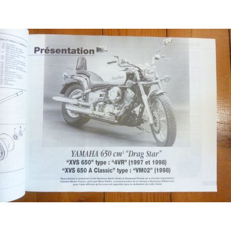 DragStar VN800 Revue Technique moto Kawasaki Yamaha