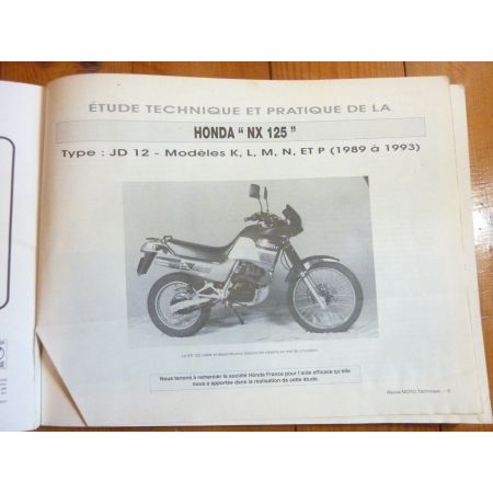 NX125 GSXR750 Revue Technique moto Honda Suzuki