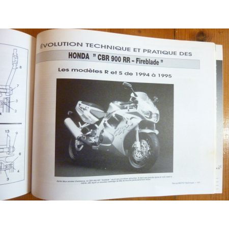 XJ600 CBR900RR Revue Technique moto Honda Yamaha