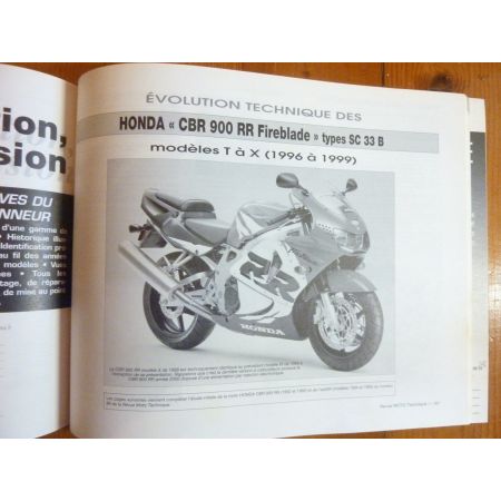 XJ600 CBR900RR Revue Technique moto Honda Yamaha