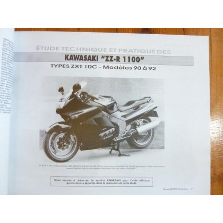 ZZR1100 TS125 Revue Technique moto Kawasaki Suzuki