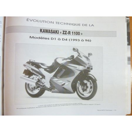 ZZR1100 TS125 Revue Technique moto Kawasaki Suzuki