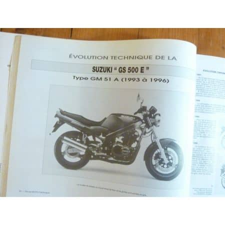 GS500E XV535 Revue Technique moto Suzuki Yamaha