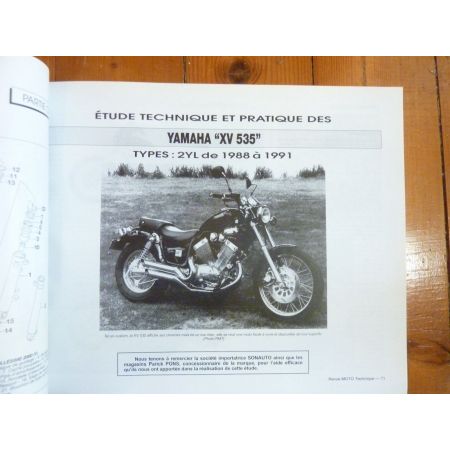 GS500E XV535 Revue Technique moto Suzuki Yamaha