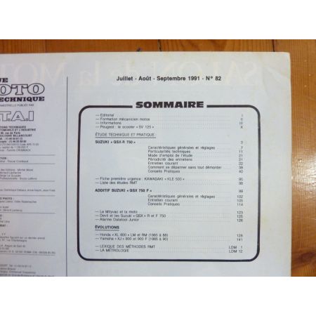 GSX750 R/F Revue Technique moto Suzuki