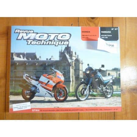 CBR600 XTZ660 Revue Technique moto Honda Yamaha