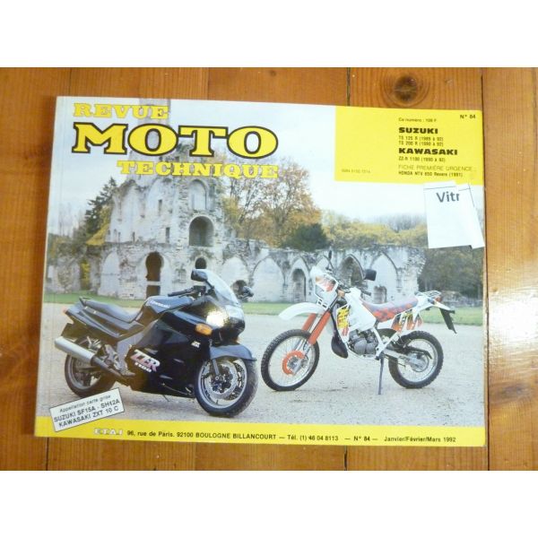 ZZR1100 TS125 Revue Technique moto Kawasaki Suzuki