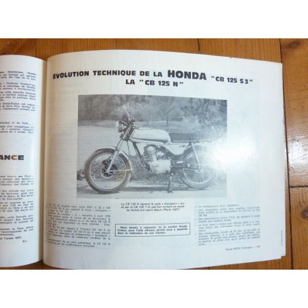 CB125 DT125 Revue Technique moto Honda Yamaha