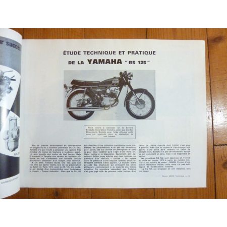 RS125 Le Mans California 3 Revue Technique moto Guzzi Yamaha