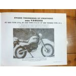 XT 400 550 600 Revue Technique moto Yamaha
