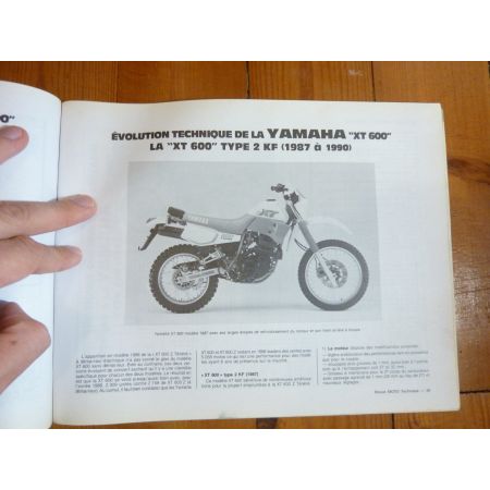 XT 400 550 600 Revue Technique moto Yamaha