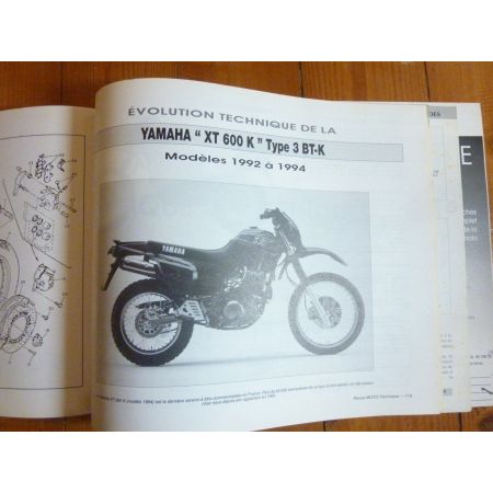 XT 400 550 600 Revue Technique moto Yamaha
