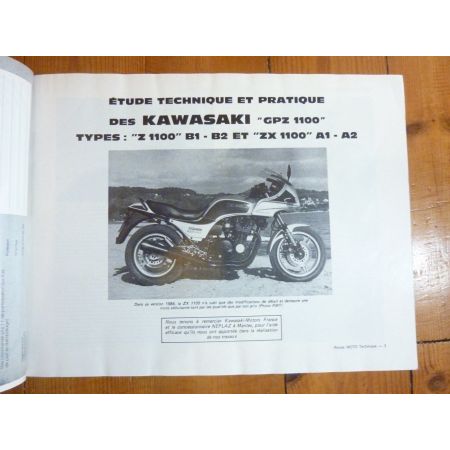GPZ1100 VF750 Revue Technique moto Honda Kawasaki