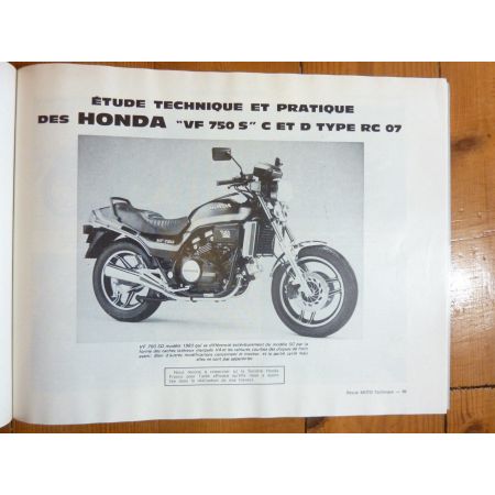 GPZ1100 VF750 Revue Technique moto Honda Kawasaki
