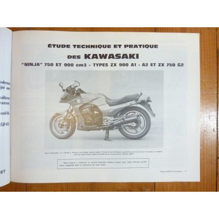 900 NINJA Revue Technique moto Kawasaki