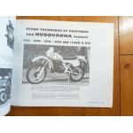 WR Z ZX GPZ Revue Technique moto Husqvarna Kawasaki