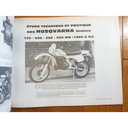 WR Z ZX GPZ Revue Technique moto Husqvarna Kawasaki