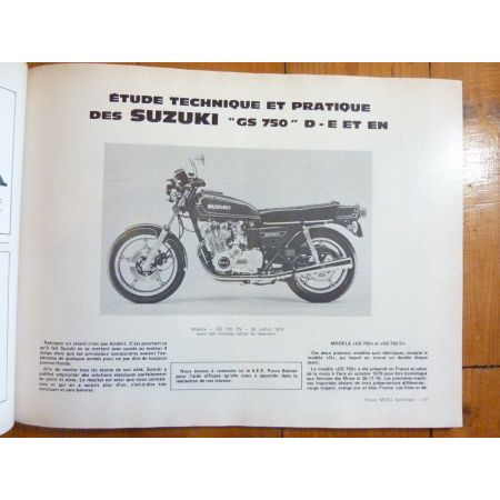 XLS125GS750 Revue Technique moto Honda Suzuki