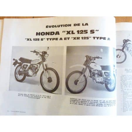 XL125S GS750 Revue Technique moto Honda Suzuki