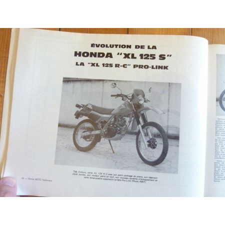 XL125S GS750 Revue Technique moto Honda Suzuki