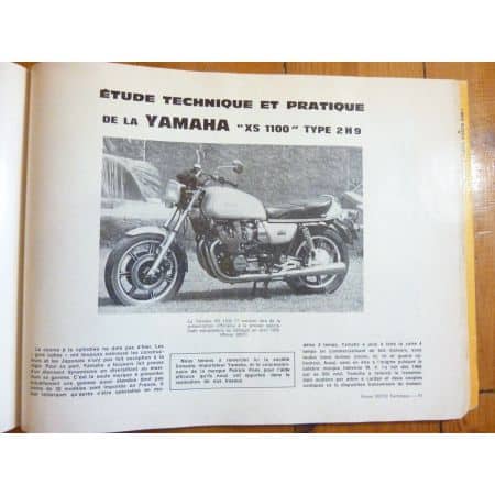 TS125 XS1100 Revue Technique moto Suzuki Yamaha
