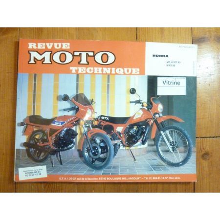 80 MB MT MTX Revue Technique moto Honda