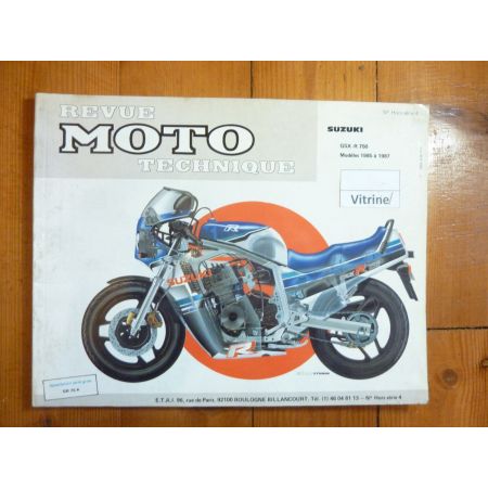 GSXR 750 Revue Technique moto Suzuki