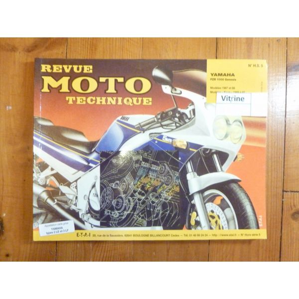 FZR1000 Revue Technique moto Yamaha