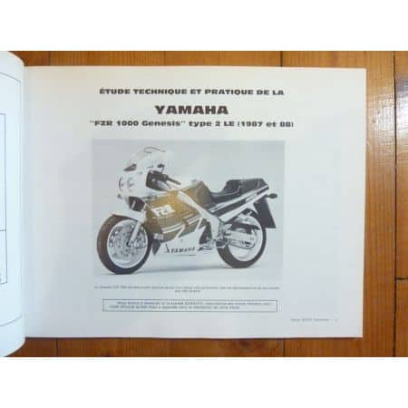 FZR 1000 GENESIS Revue Technique moto Yamaha