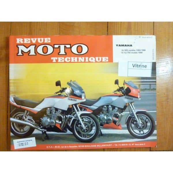 XJ900 XJ750 Revue Technique moto Yamaha