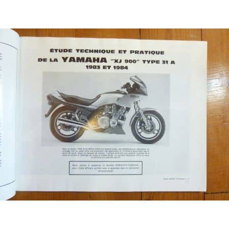 XJ900 XJ750 Revue Technique moto Yamaha