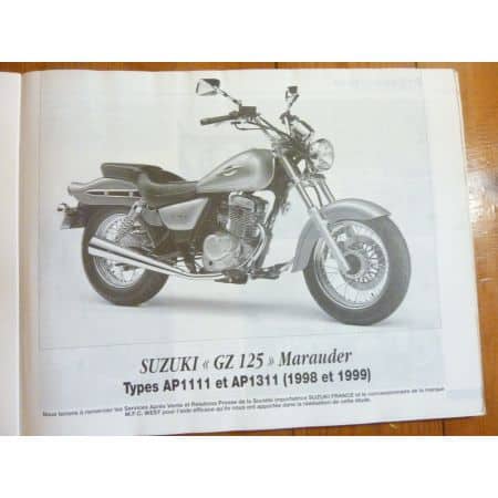 CB600F GZ125 Marauder Revue Technique moto Honda Suzuki