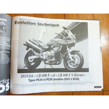 CB600F GZ125 Marauder Revue Technique moto Honda Suzuki