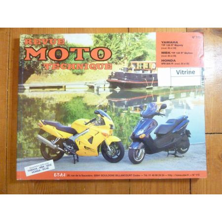 Majesty Skyliner VFR800 Revue Technique moto Honda Mbk Yamaha