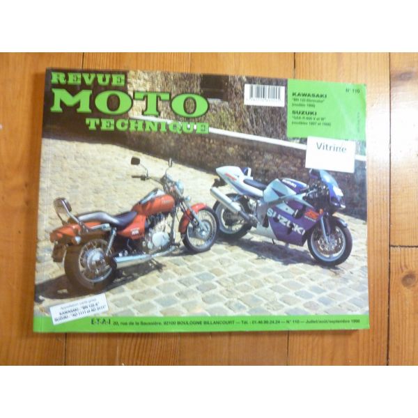 BN125 GSXR600 Revue Technique moto Kawasaki Suzuki