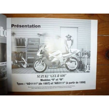 BN125 GSXR600 Revue Technique moto Kawasaki Suzuki