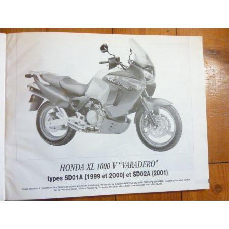 SV650 Varadero Revue Technique moto Honda Suzuki