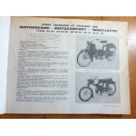 Av 250 350 V7 Revue Technique moto Guzzi Motobecane Suzuki