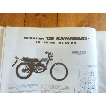 KX125 R60 R90 Revue Technique moto Bmw Kawasaki