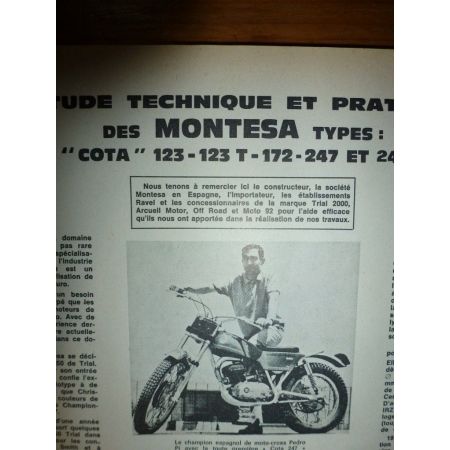 VanVan TS125 COTA Revue Technique moto Montesa Suzuki