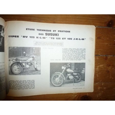 VanVan TS125 COTA Revue Technique moto Montesa Suzuki