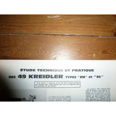 50 RM RS  900Z 1000Z Revue Technique moto Kawasaki Kreidler