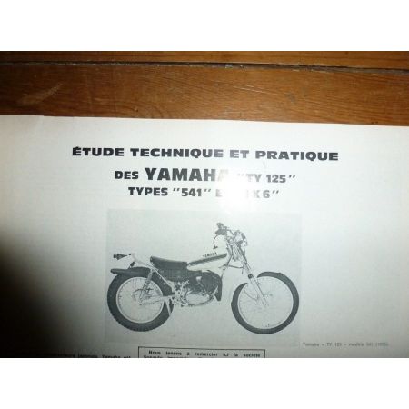 TY125 GT750 Revue Technique moto Suzuki Yamaha