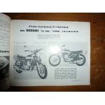 TY125 GT750 Revue Technique moto Suzuki Yamaha